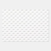 リリリカルアクロキャラクターシューズダンス先生スタジオ ラッピングペーパーシート (正面2)