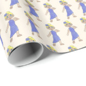 リリリカルモダンダンス先生リサイタルダンサー ラッピングペーパー (ロールコーナー)