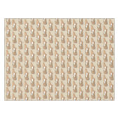 リリリックタンモダンダンス先生シューズプリント テーブルクロス (正面(横))