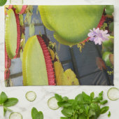 リリーがお茶タオルをパット キッチンタオル (折り畳み)