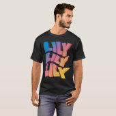 リリーという名前に合うリリー Tシャツ (正面フル)