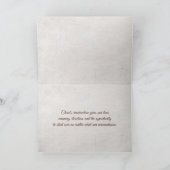 リリーとイースタークラウンとバイブル カード (内部)