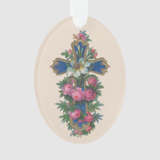 リリーとイースタークロス オーナメント