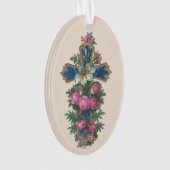 リリーとイースタークロス オーナメント (正面)