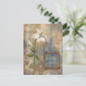 リリーとタイル ポストカード (スタンド正面)