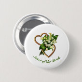 リリーとハートとの花嫁の姉妹 缶バッジ (正面&裏面)