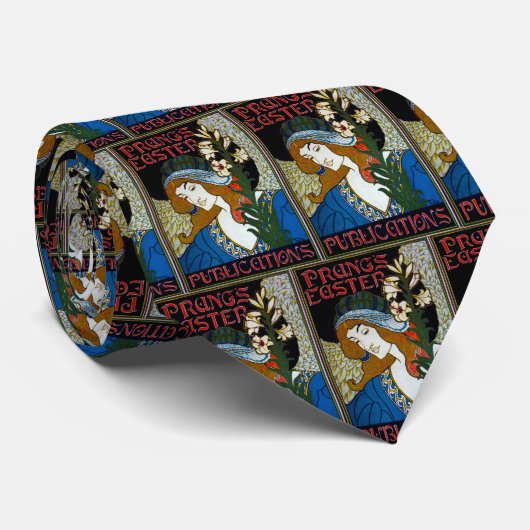 リリーのある人 ネクタイ (ロール)