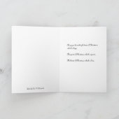 リリーのヴァージン – クリスマスカード (内部)