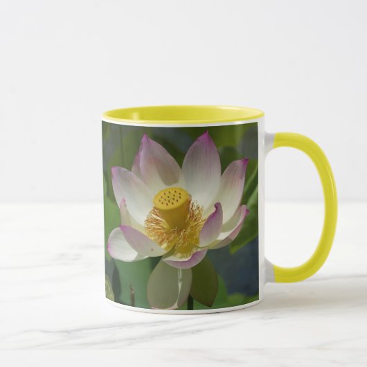 リリーの花の水指のマグ マグカップ (右)