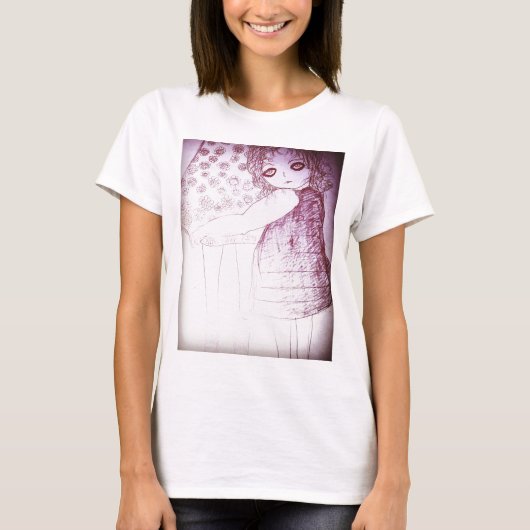 リリーは小さな女の子でした Tシャツ (正面)