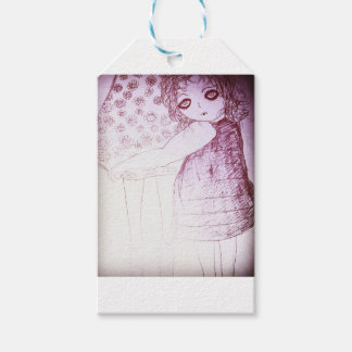 リリーは小さな女の子 ギフトタグ