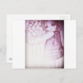 リリーは小さな女の子 ポストカード (正面/裏面)