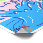 リリーアンドキャピバラ漫画ストリップ ポスター (角)