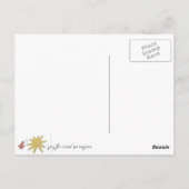 リリーウクライナフォークアートの驚き ポストカード (裏面)