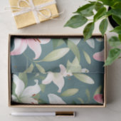 リリーエレガントパターン 薄葉紙 (ギフト)