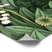 リリーオブザバレーアートプリント ポスター (角)