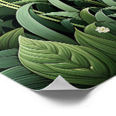 リリーオブザバレーアートプリント ポスター (角)