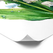 リリーオブザバレーアートプリント ポスター (角)