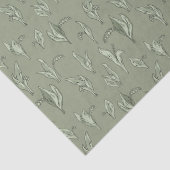 リリーオブザバレーグリーンヴィンテージ 薄葉紙 (詳細)