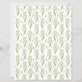 リリーオブザバレースクラップブック紙 (正面)