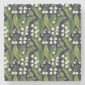 リリーオブザバレーストーンコースターフローラ ストーンコースター (正面)