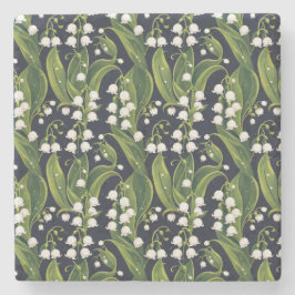 リリーオブザバレーストーンコースターフローラ ストーンコースター