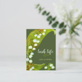 リリーオブザバレースパサロン 名刺 (スタンド正面)