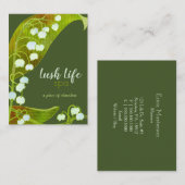 リリーオブザバレースパサロン 名刺 (正面/裏面)