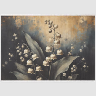 リリーオブザバレーデコページティッシュペーパー 薄葉紙