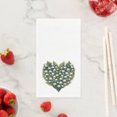 リリーオブザバレーフラワーリースハート春ラブ (インサイチュ)