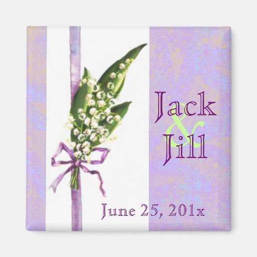 リリーオブザバレーブライダル磁石 マグネット (正面)