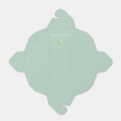 リリーオブザバレーブーケブライダルシャワー フェイバーボックス (折り畳みなし)