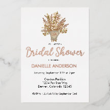 リリーオブザバレーブーケブライダルシャワー