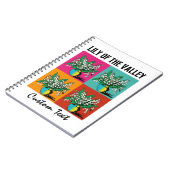 リリーオブザバレーメイ誕生月花庭師 ノートブック (左側)