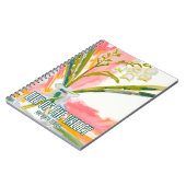 リリーオブザバレーメイ誕生月花庭師 ノートブック (左側)