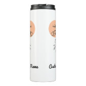 リリーオブザバレーメイ誕生月花 タンブラー (裏面)