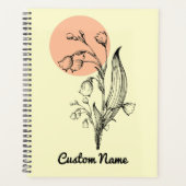 リリーオブザバレーメイ誕生月花 プランナー手帳 (正面)