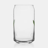 リリーオブザバレーメイ誕生花名前をカスタムする ガラス缶 (左)