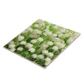 リリーオブザバレー春の花 タイル (側面)