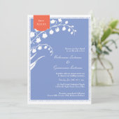 リリーオブザバレー春パーティの招待状 招待状 (スタンド正面)