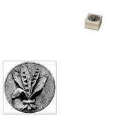 リリーオブザバレー版木、銅版、版画 ラバースタンプ (押印)