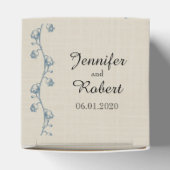 リリーオブザバレー結婚式の引き出物ボックス フェイバーボックス (上部)