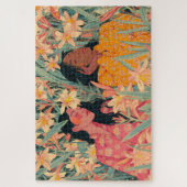 リリーガーデンジグソーパズルの女の子 ジグソーパズル (縦)