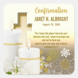 リリーキャンドルクロス スクエアシール