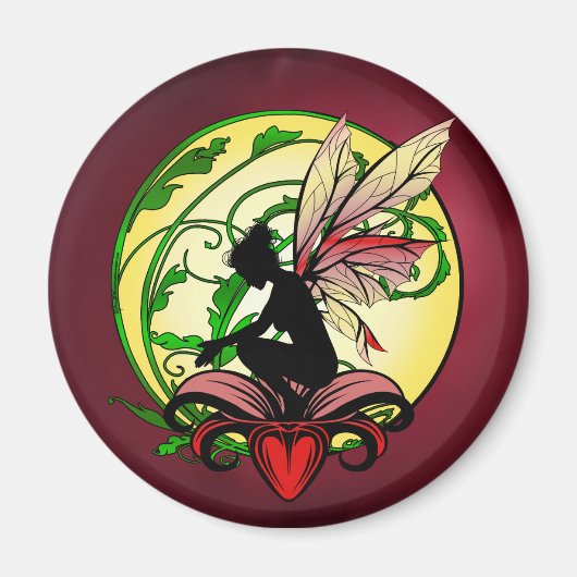 リリーシャドー妖精 マグネット (正面)