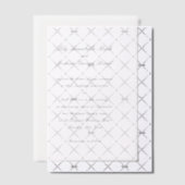 リリーシンプルクラシックエレガントウェディング ベラム紙招待状 (オフセット (招待状))