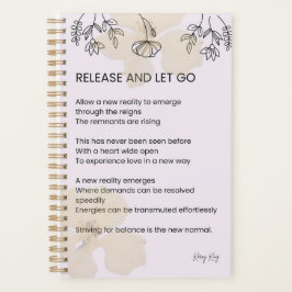 リリースと手放す – 自己愛の詩 プランナー手帳