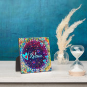 リリースハートフローラ感動的イーゼル フォトプラーク (インサイチュ)