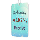 リリース、整列、受信 カーエアーフレッシュナー (左)