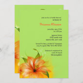 リリーデュー招待状 招待状 (正面/裏面)